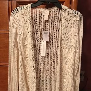 Chico’s sz 1 which is small 8-10 cardigan